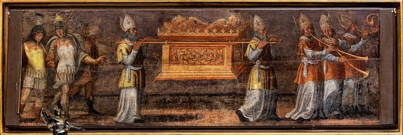 Obraz w predelli starego ołtarza głównego