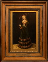 Lucas Cranach Starszy (1472&mdash;1553), ,,Portret niemieckiej księżniczki''