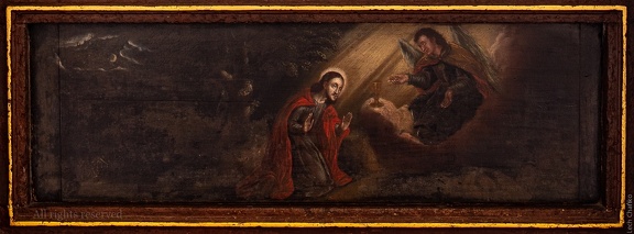 Obraz w predelli ołtarza św. Andrzeja