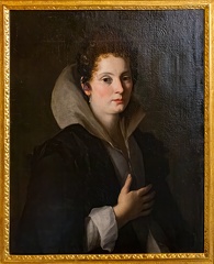 ,,Dama '',  malarz nieznanym, szkoła włoska, XVII w.